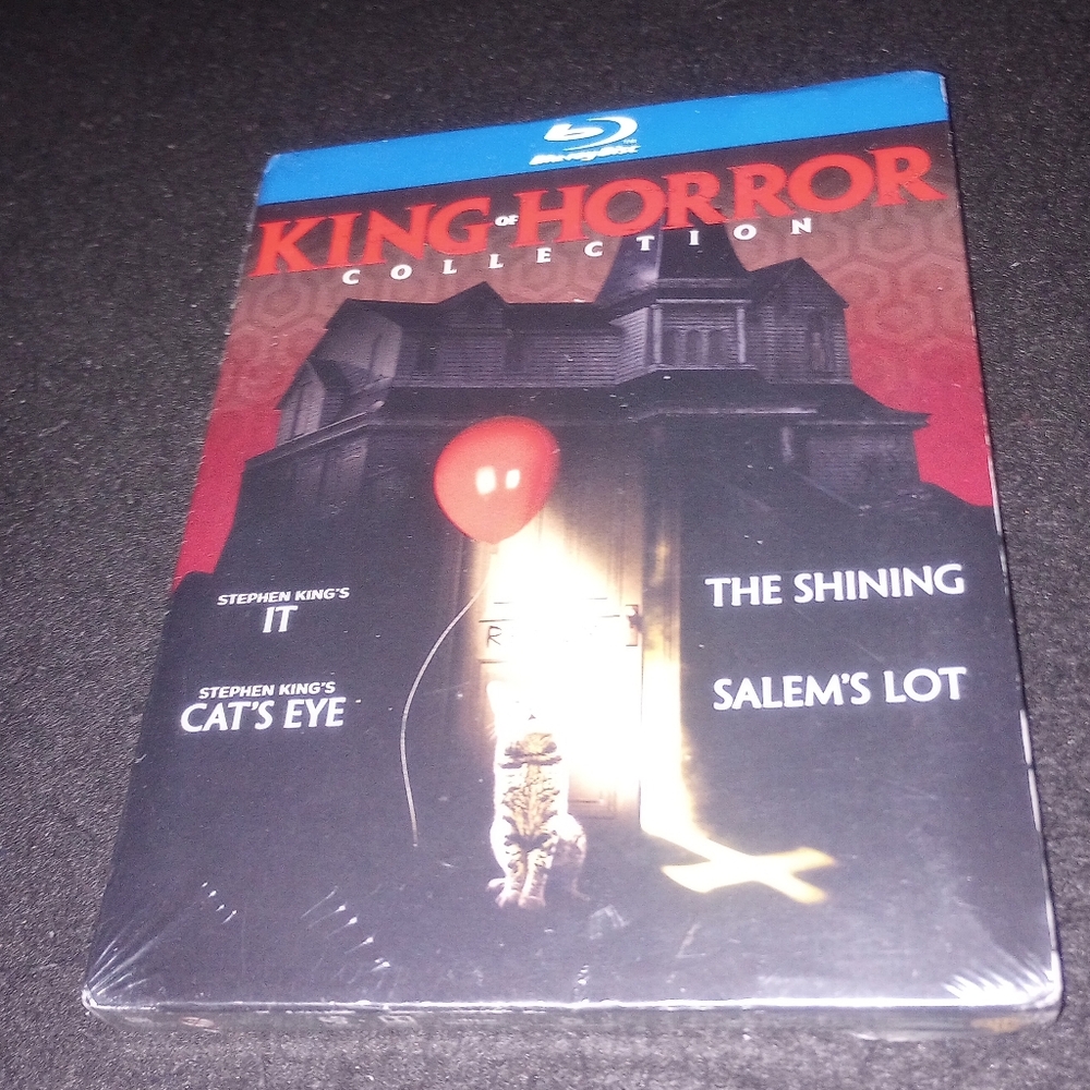 Stephen King Of Horror Collection Blu-ray New It Cat's Eye Salem's Lot Shinning